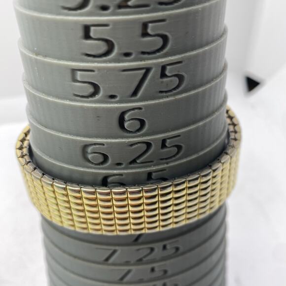 Vintage Mens LTD gold Stretch Watch New Battery